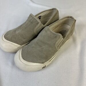 KEEN Coronado III Slip On Sz 7 Suede Taupe  Shoes Comfort Casual 100% Vulcanized